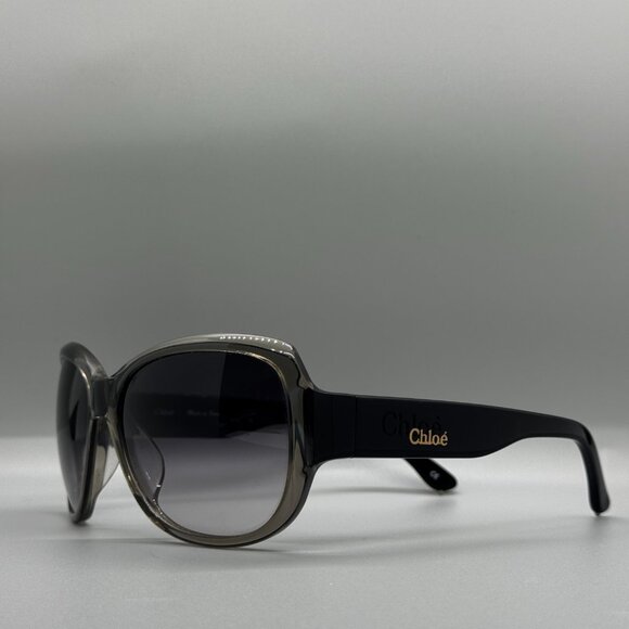 EUC Chloe Sunglasses Women CL2213, In Case, Made In France Brown/Gray/Grey - Picture 15 of 16